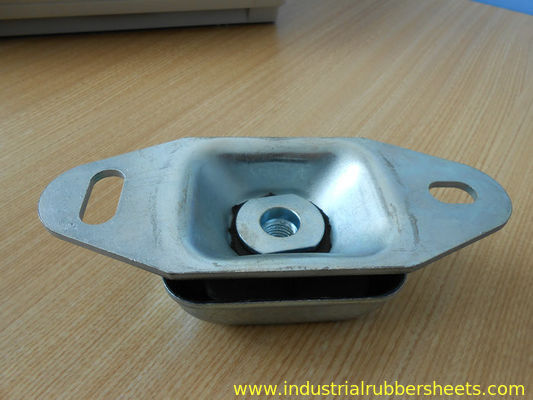 High Tensile Rubber Shock Mount with Smooth Surface and Galvanized Metal for Marine Vibration Damping