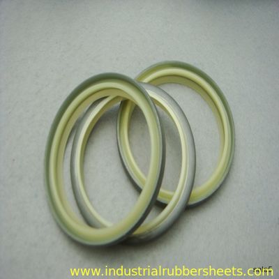 White PU atau Black NBR Silicone Rubber Washers Size Customized