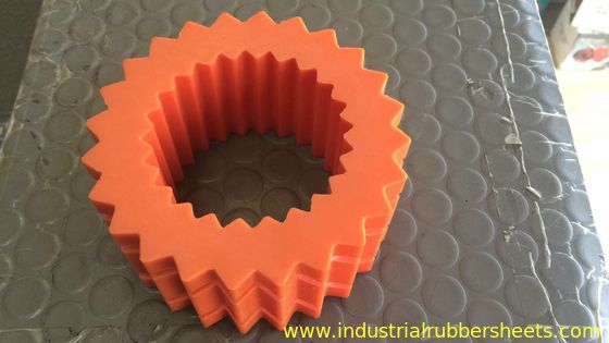 4H-11H Hytrel Coupling with Dupont Hypalon Material in Red Color and Standard Size