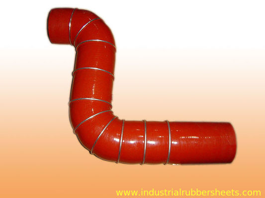 6 Inch High Temperature Resistance Polyester Braid Diperkuat Selang Silikon Disesuaikan untuk Mobil Balapan