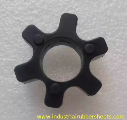 Kopling Karet yang Dapat Disesuaikan untuk Spider Kopling dalam R82 OD78mm x ID31mm x T18mm dalam Warna Hitam