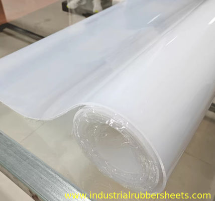 Lembar Karet Silikon 3mm Ketebalan 0,1-3,6m Lebar 7,5-12,0Mpa Tekanan
