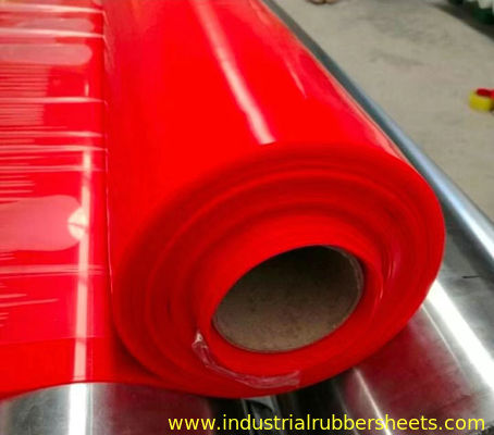 Lembaran Karet Silikon 2mm dengan Kekuatan Sobek 26-42N/mm