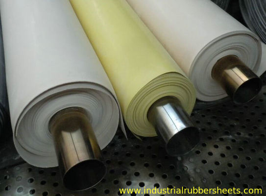 High Temperature Rubber Sheet with 1PLY Glassfiber Or Aramid Fabric Reinforce for Industrial Use with Tensile Strength 5-9MPa and Temperature Range -60°C~+320°C