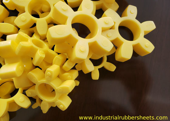 93 Shore A Hardness Coupling Polyurethane Yellow MS Coupling Kekuatan Tarik 30Mpa