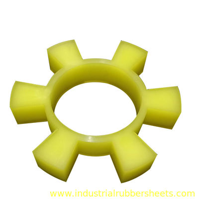 T Type PU Coupling Spider dengan Kekerasan 90-98 Shore A dan Kekuatan Tarikan 12-50Mpa dalam ukuran standar