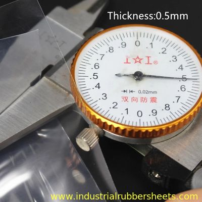 Lembaran Karet Silikon Food Grade Tahan Suhu Tinggi 0.1-0.8mm dengan Ketahanan Penuaan yang Sangat Baik